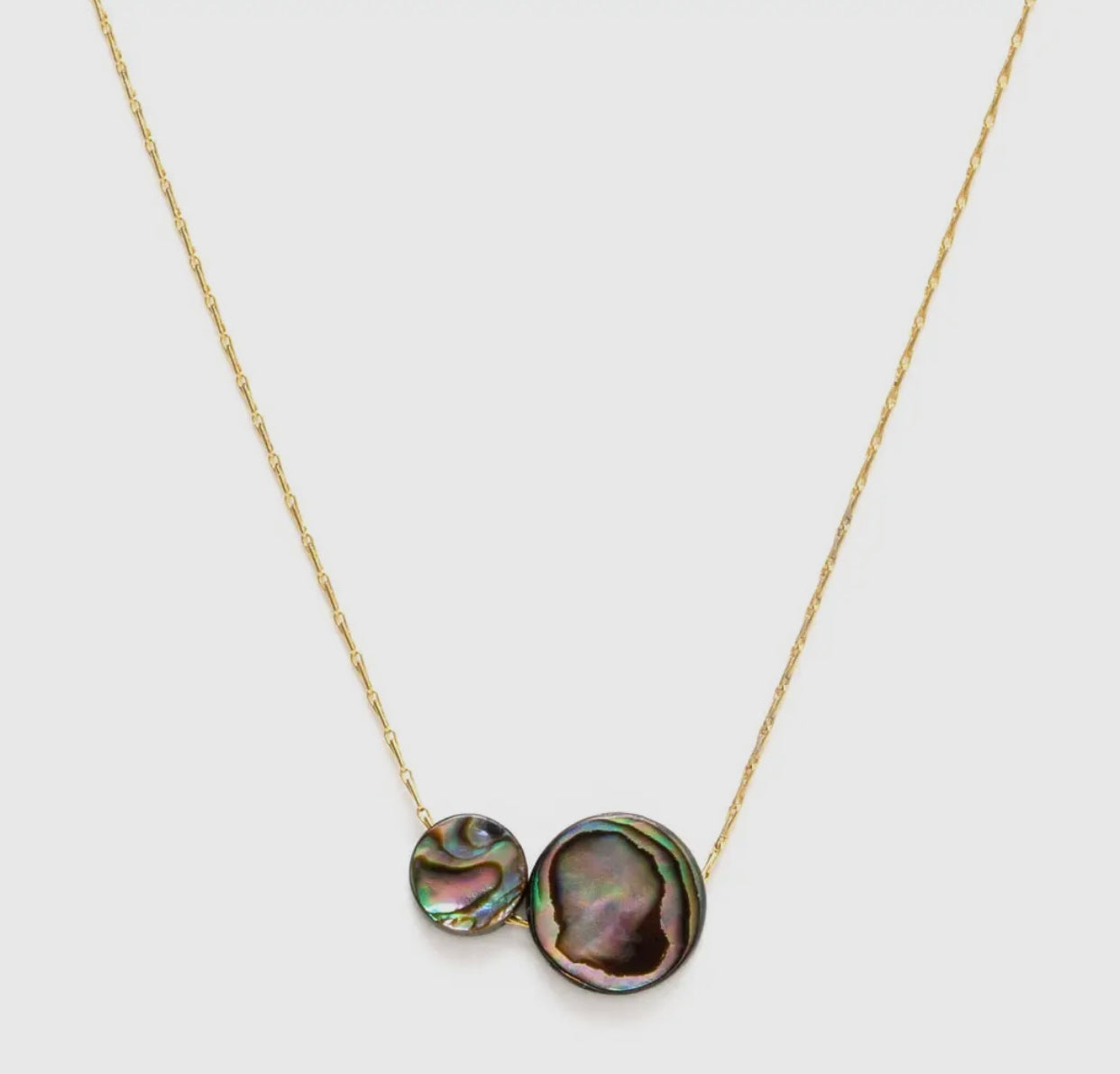 Abalone Dots Necklace
