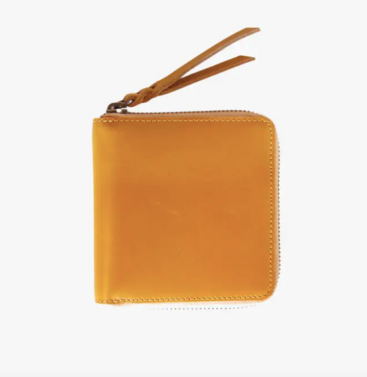Helina Leather Wallet in Cognac