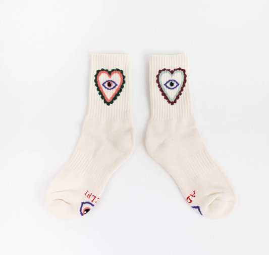 Heart Eyes Socks