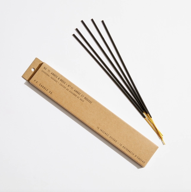 Amber & Moss Incense Sticks