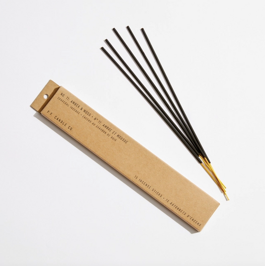 Amber & Moss Incense Sticks
