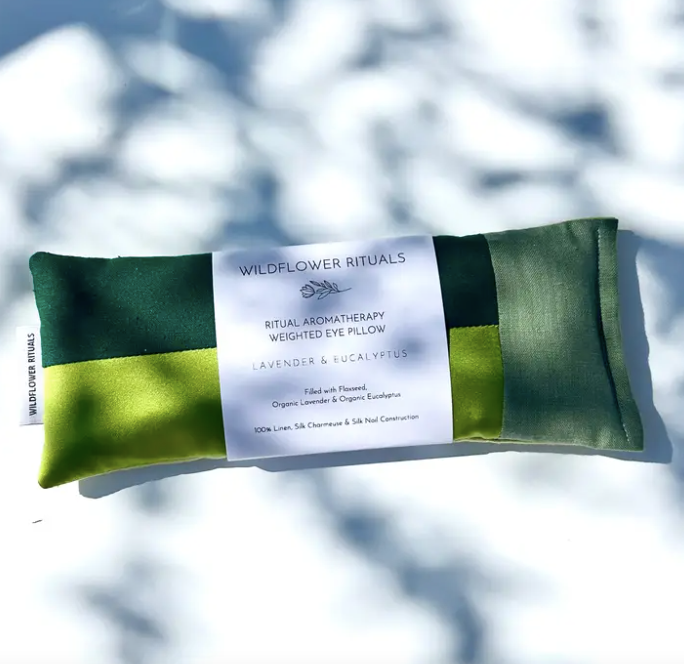 Aromatherapy Eye Pillow in Eucalyptus & Lavender