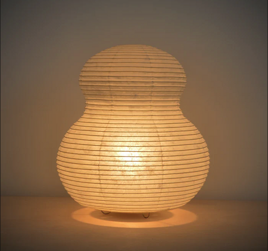 Japanese Washi Paper Lamp, Paper Moon 2