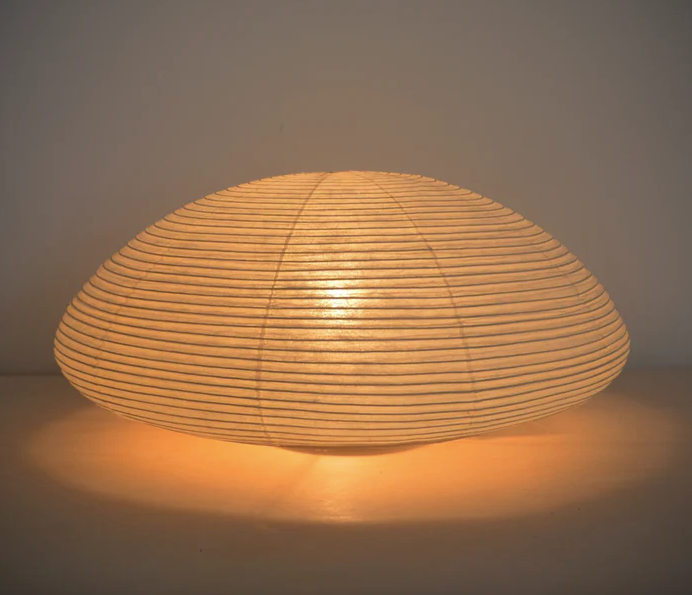 Japanese Washi Paper Lamp, Paper Moon 4
