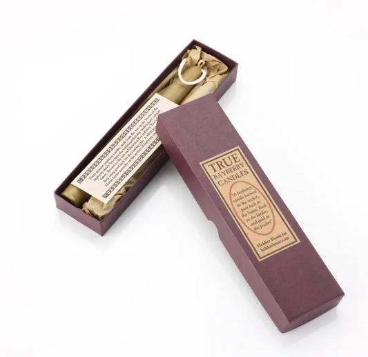 Real Bayberry Taper Candle Set