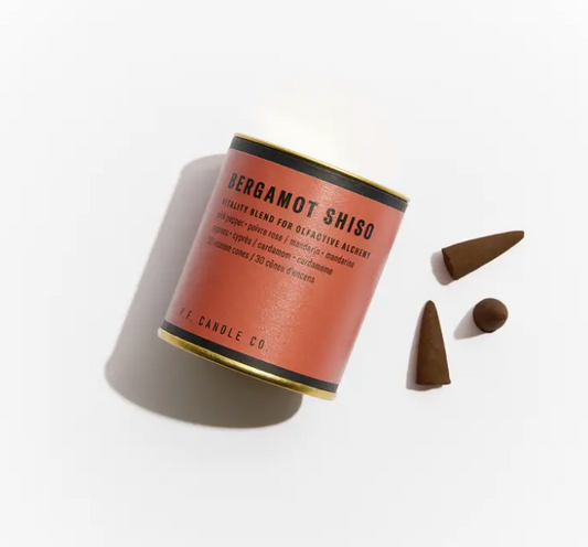 Bergamot Shiso Incense Cones