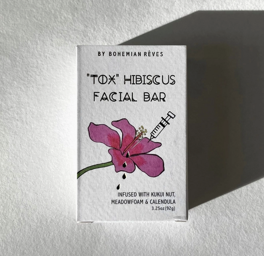 Hibiscus Contouring Facial Cleansing Bar