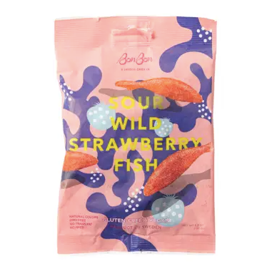 Sour Strawberry Swedish Fish