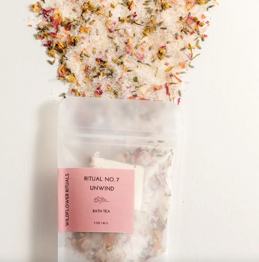 Botanical Bath Tea in Vetiver and Lavender