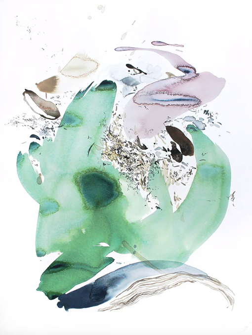 'With A Kiss' Art Print