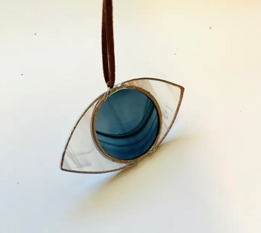 Stained Glass Evil Eye