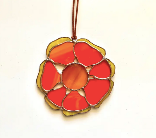 Stained Glass Wildflower