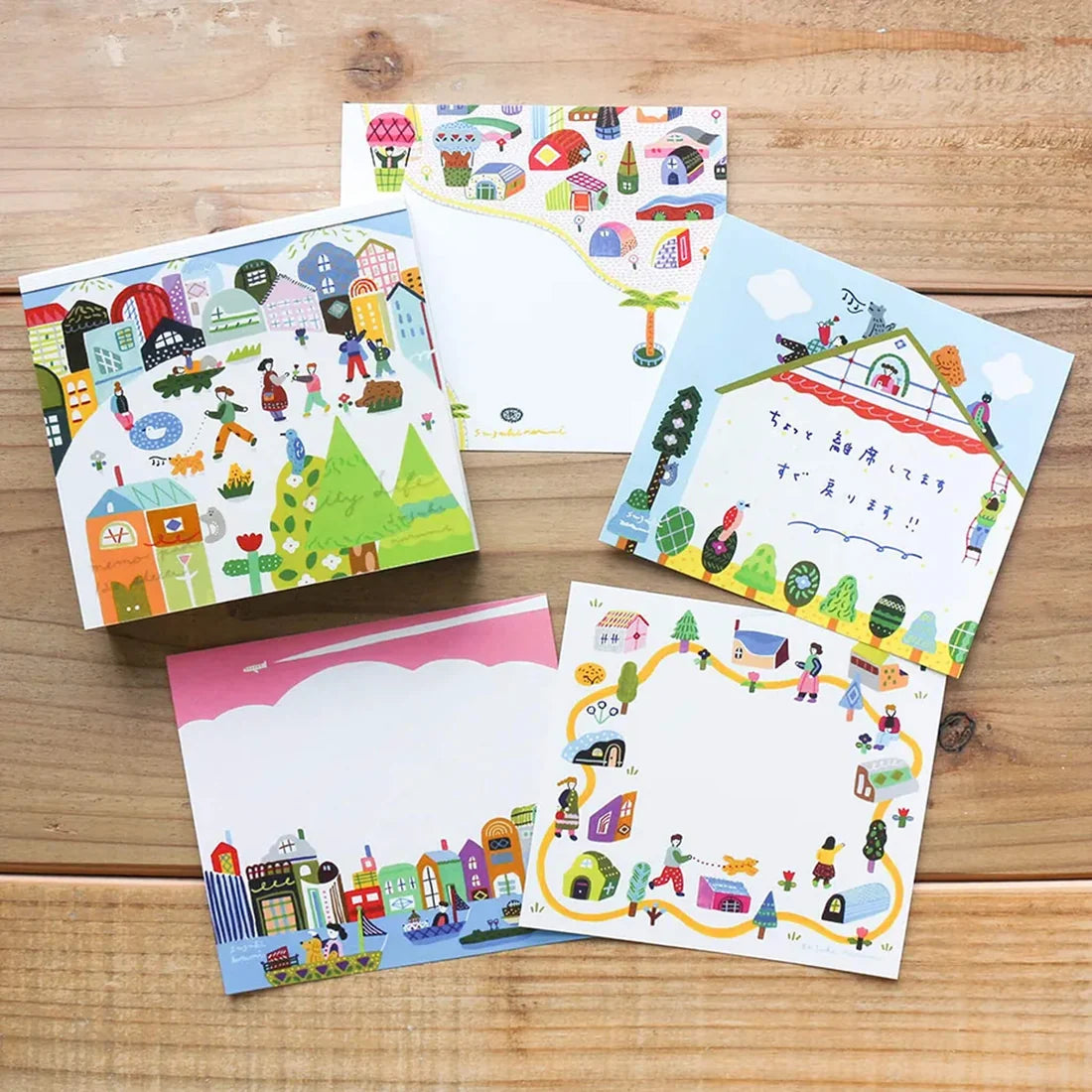 'City Life' Block Memo Pad