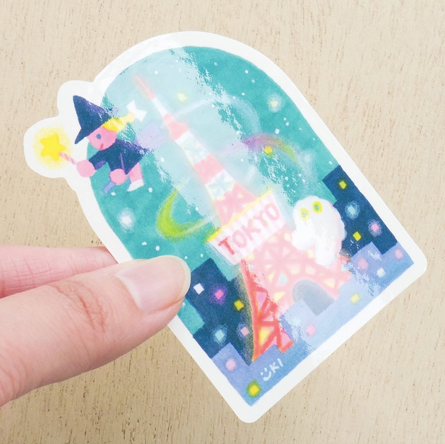 Tokyo Tower Sticker