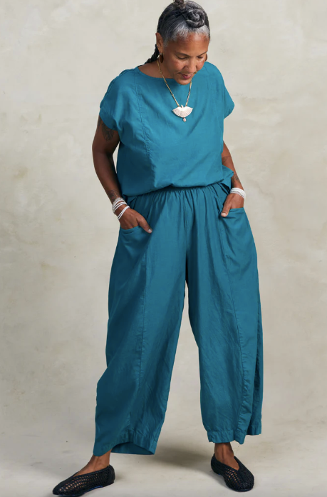 Larkin Pant in Ocean