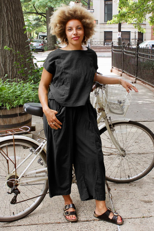 Larkin Pant in Black