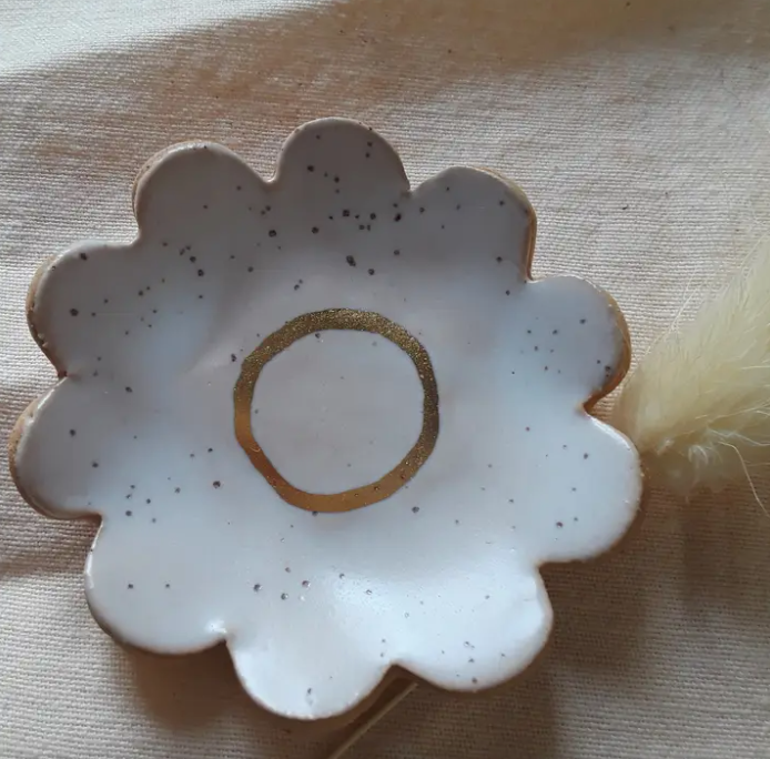 Small Flower Ring Dishes