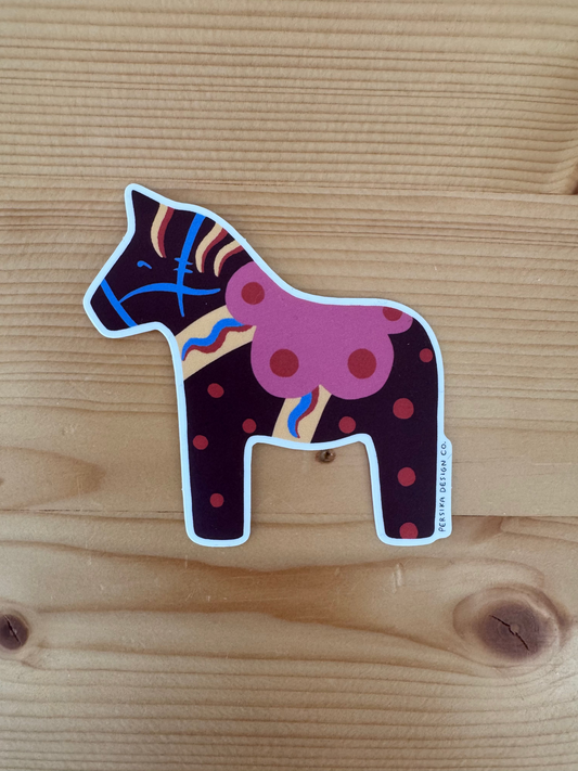 Dala Horse Sticker