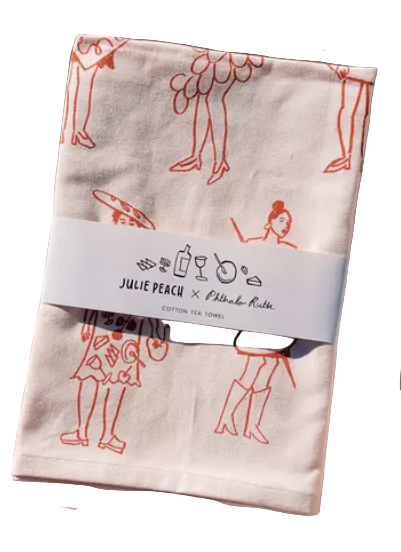 Dinner Girls Tea Towel