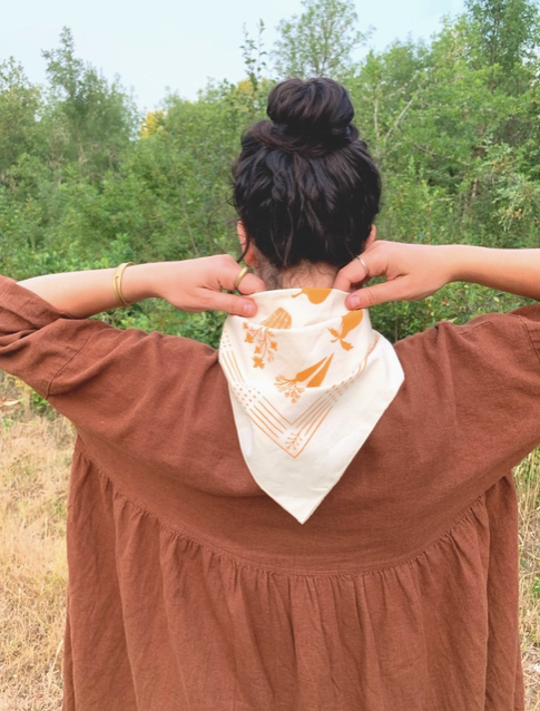 Forage Bandana in Poppy