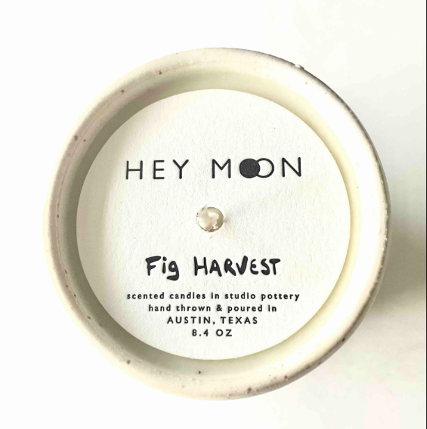 Fig Harvest Ceramic Candle