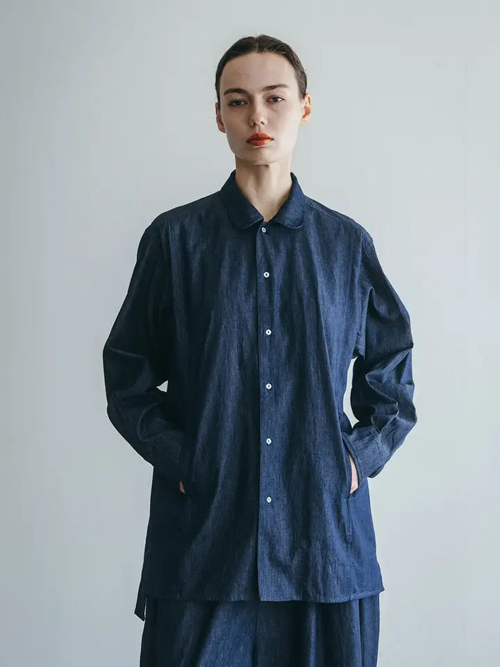 Devika Indigo Denim Shirt