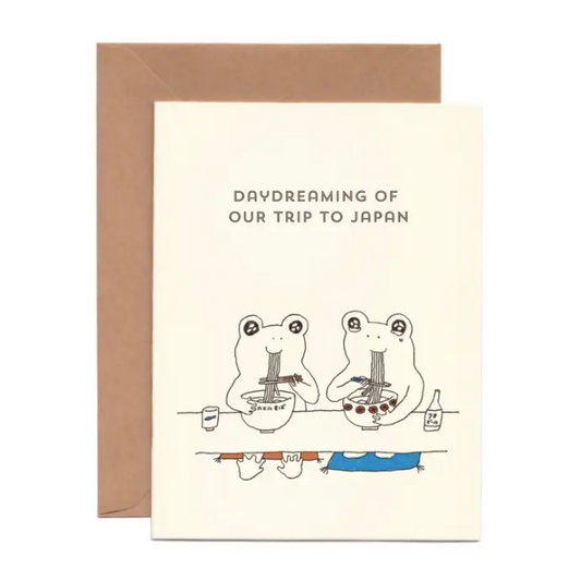 Our Trip To Japan Greeting Card