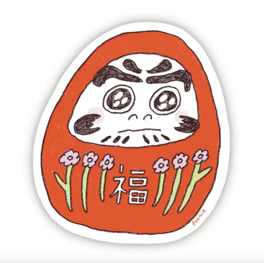 Daruma Sticker