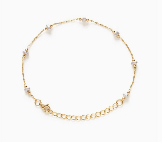 Freshwater Pearl Chain Bracelet