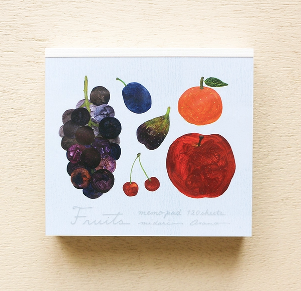 'Fruits' Block Memo Pad