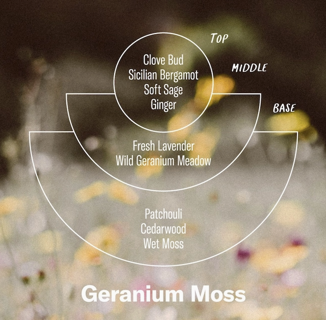 Geranium Moss Incense Cones