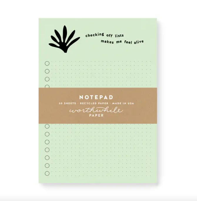 Feelin' Alive To-Do Notepad