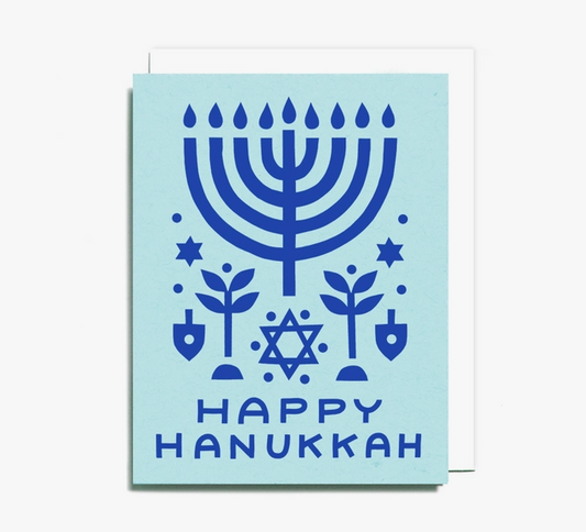 Happy Hanukkah, Greeting Card
