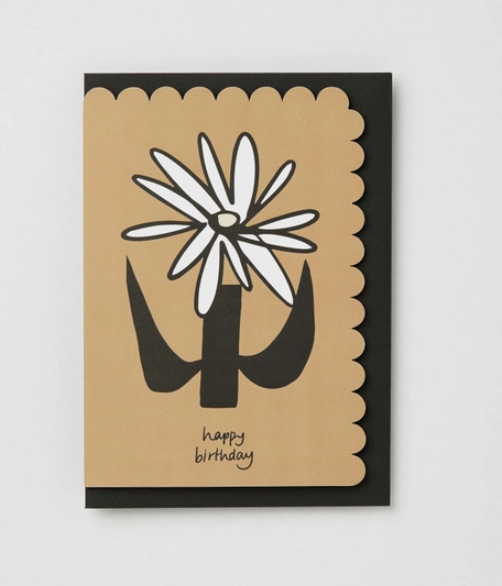 Happy Birthday Dahlia Card