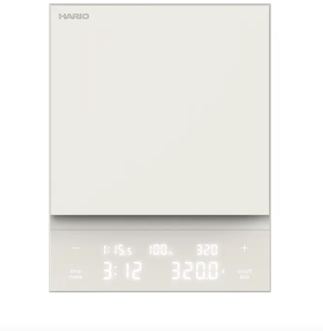 Polaris Coffee Scale in White