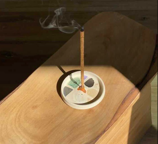Polished Rocks Incense Burner