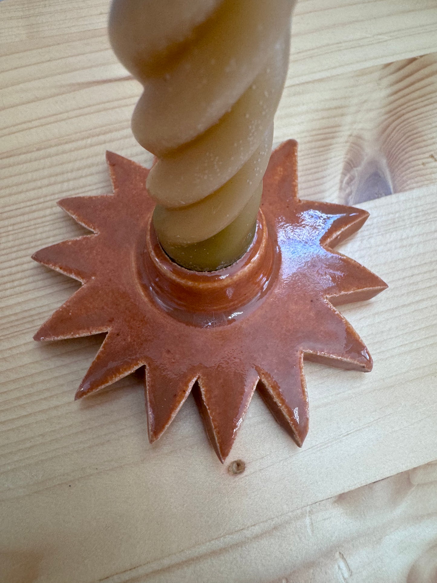 Sunburst Candle Holder