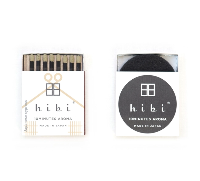 Hibi Incense in Japanese Cypress