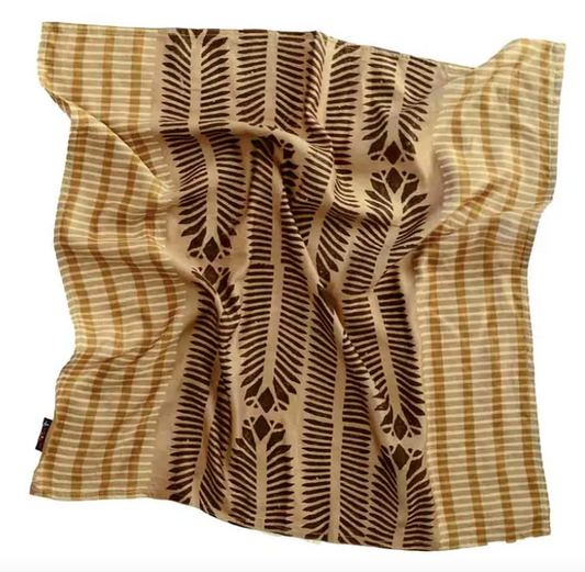 Ra Geo Block Print Bandana