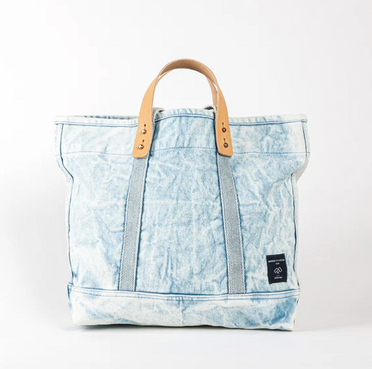 East West Tote in Acid Wash