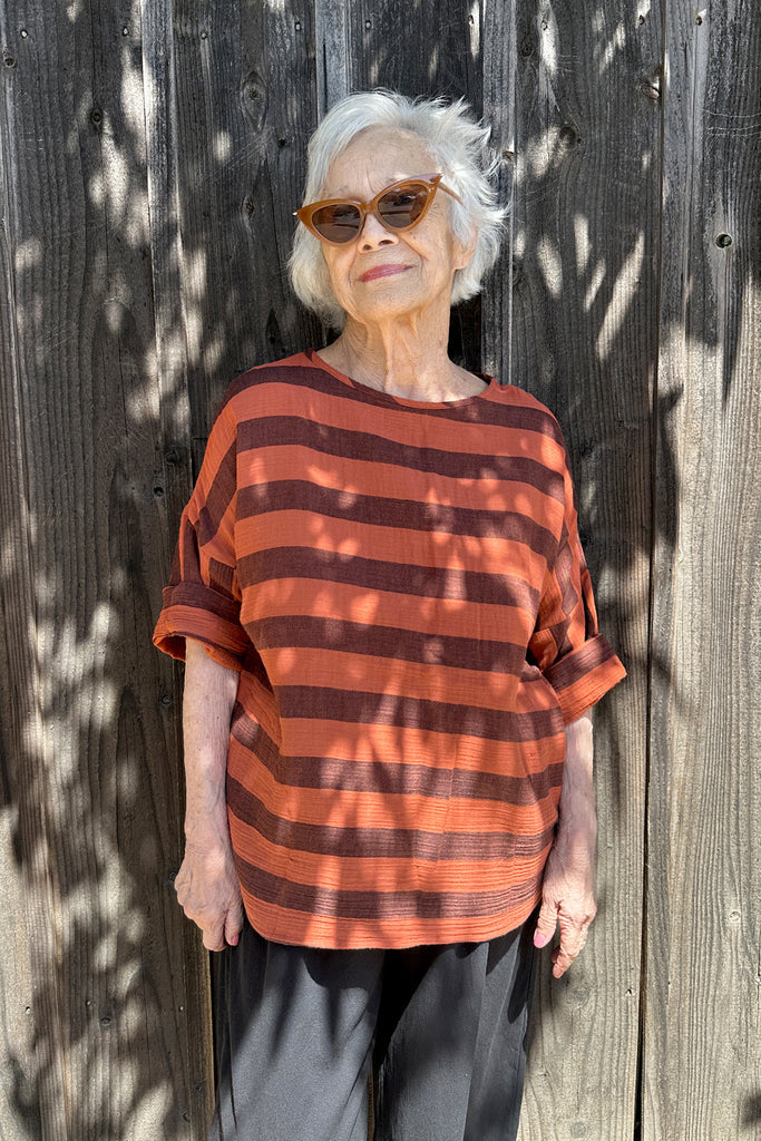 The Izzy Top in Terracotta