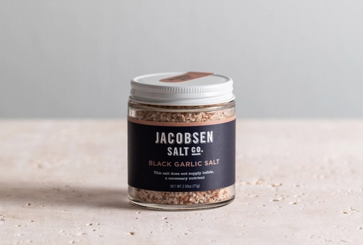 Black Garlic Infused Sea Salt