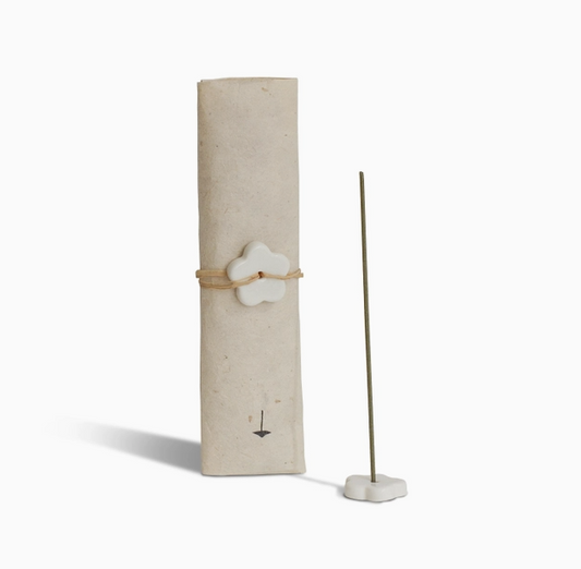 Japanese Hinoki Incense Set