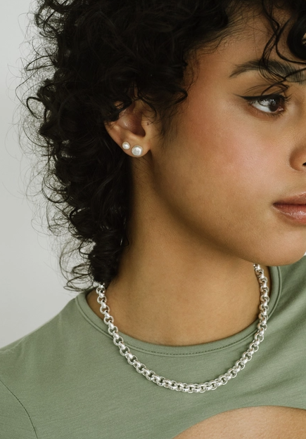 Keshi Pearl Studs