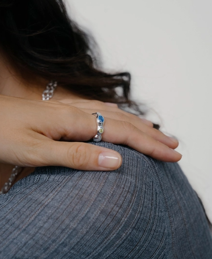 Mira Ring in Sterling Silver