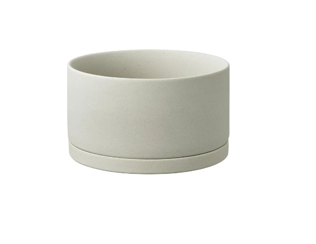 Kinto Plant Pot, Earth Grey