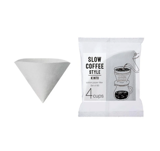 Slow Coffee Filters- 4cup
