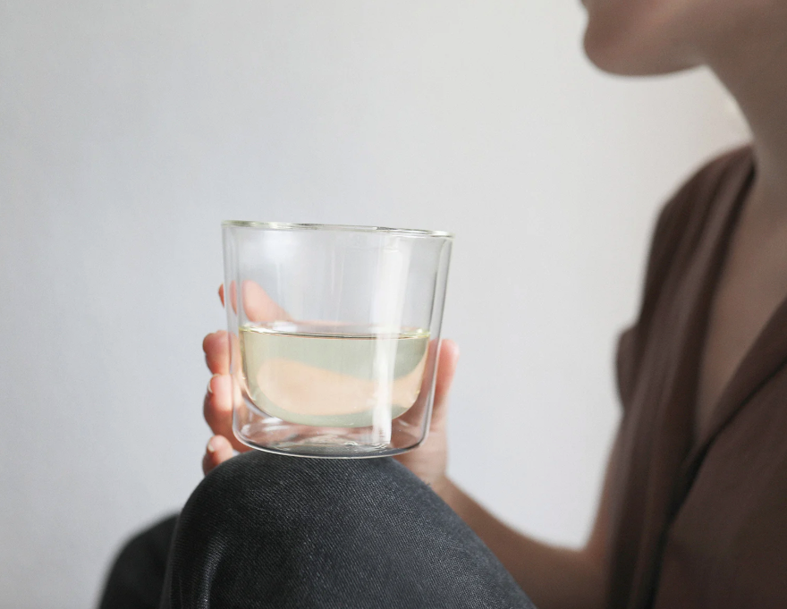 Cup with Strainer & Lid