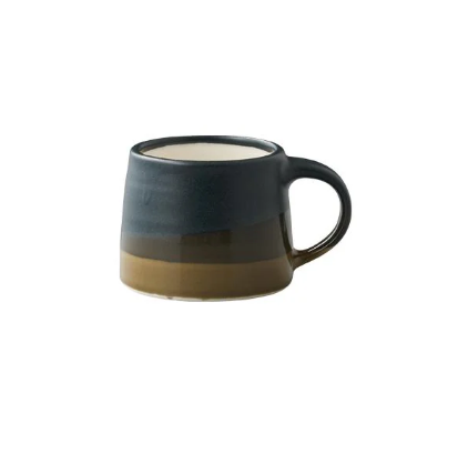 Slow Coffee Mini Mug in Black & Brown