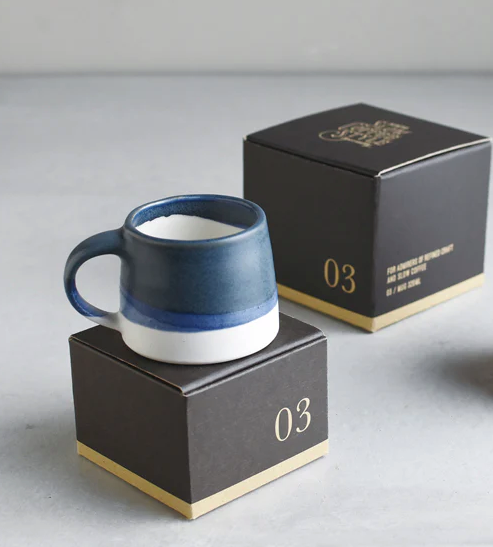 KINTO Slow Coffee Style Mug in Navy/White